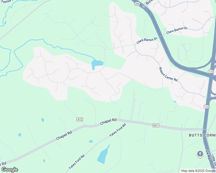 map of restaurants, bars, coffee shops, grocery stores, and more near 6316 Youngs Branch Drive in Fairfax Station