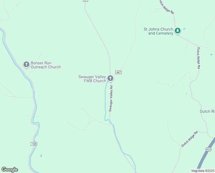 map of restaurants, bars, coffee shops, grocery stores, and more near 1249 Swauger Valley Road in Portsmouth