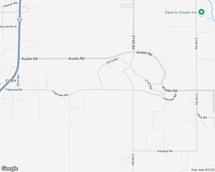 map of restaurants, bars, coffee shops, grocery stores, and more near 20787 Fairview Road in Orchard City