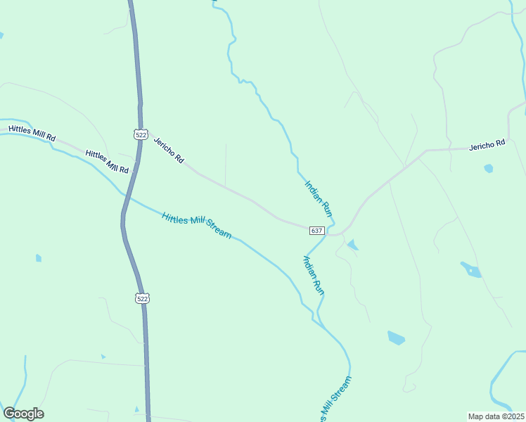 map of restaurants, bars, coffee shops, grocery stores, and more near 2452 Jericho Road in Flint Hill