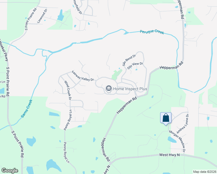 map of restaurants, bars, coffee shops, grocery stores, and more near 258 Green Summit Drive in Wentzville