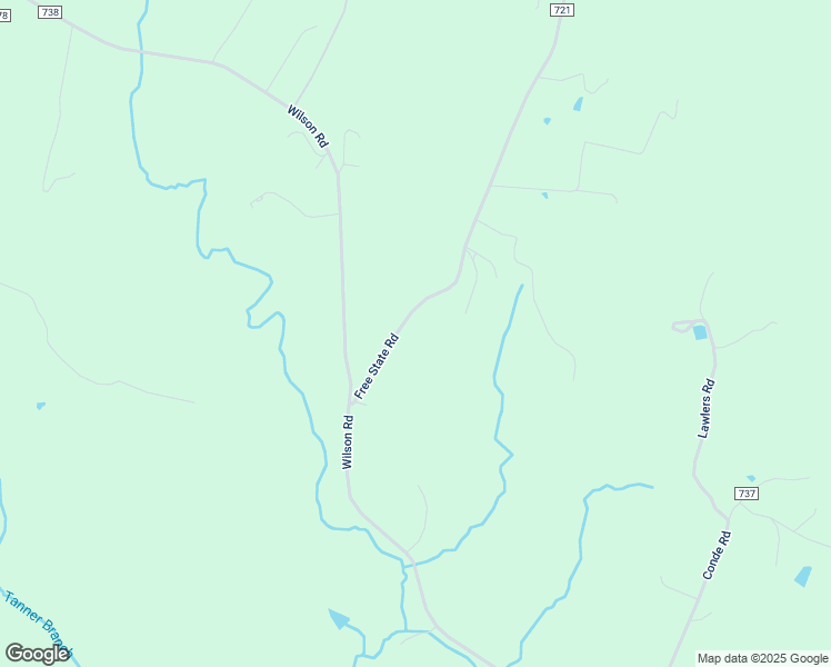 map of restaurants, bars, coffee shops, grocery stores, and more near 6007 Free State Road in Marshall