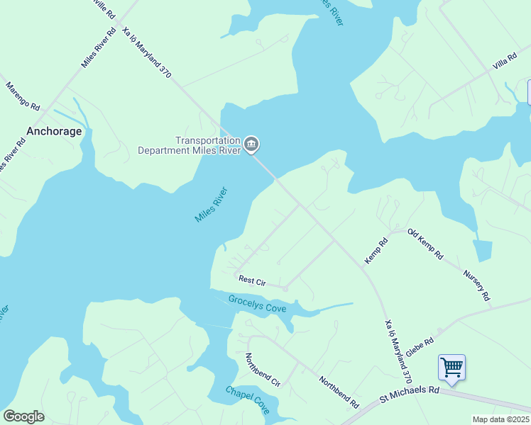 map of restaurants, bars, coffee shops, grocery stores, and more near 27318 Rest Cir in Easton