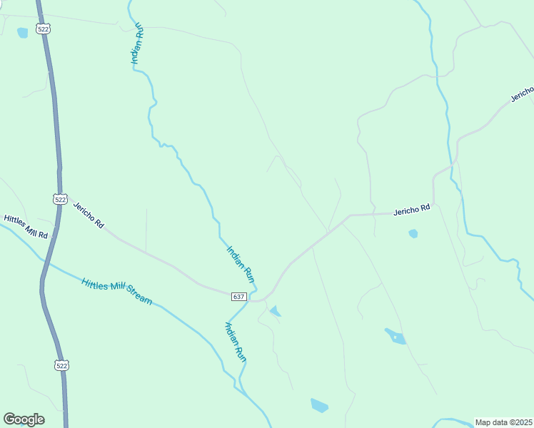 map of restaurants, bars, coffee shops, grocery stores, and more near 2452 Jericho Road in Flint Hill