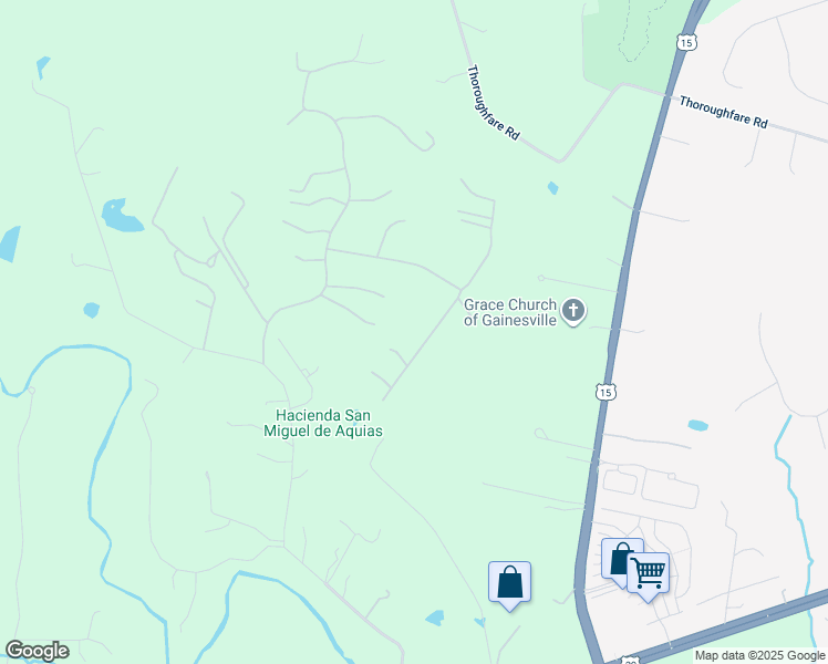 map of restaurants, bars, coffee shops, grocery stores, and more near 7560 Bobedge Drive in Gainesville