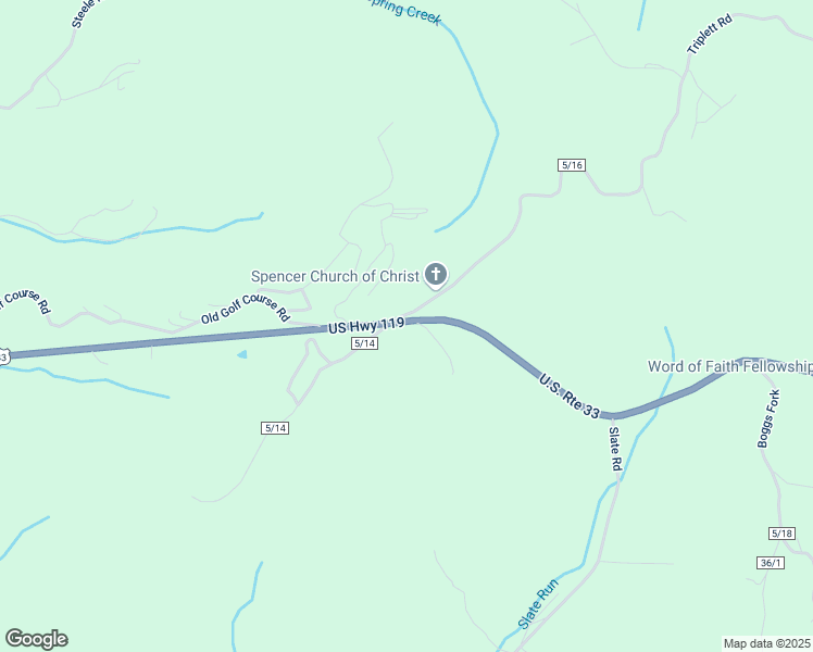 map of restaurants, bars, coffee shops, grocery stores, and more near 100 Triplett Road in Spencer