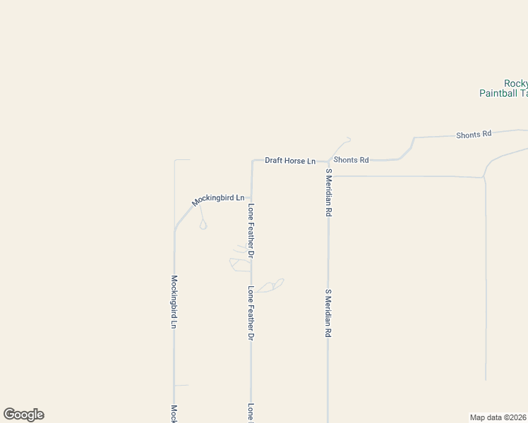 map of restaurants, bars, coffee shops, grocery stores, and more near 2685 Lone Feather Drive in Colorado Springs