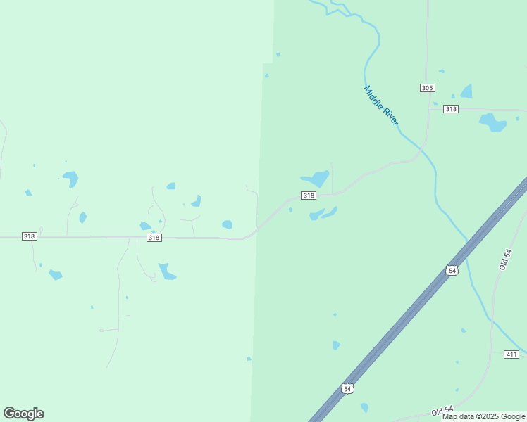 map of restaurants, bars, coffee shops, grocery stores, and more near 3945 County Road 318 in Fulton