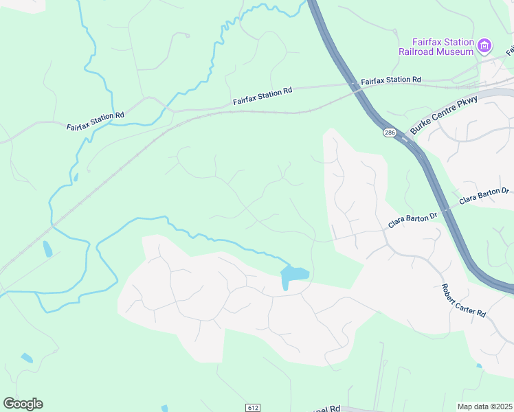 map of restaurants, bars, coffee shops, grocery stores, and more near 11520 Clara Barton Drive in Fairfax Station