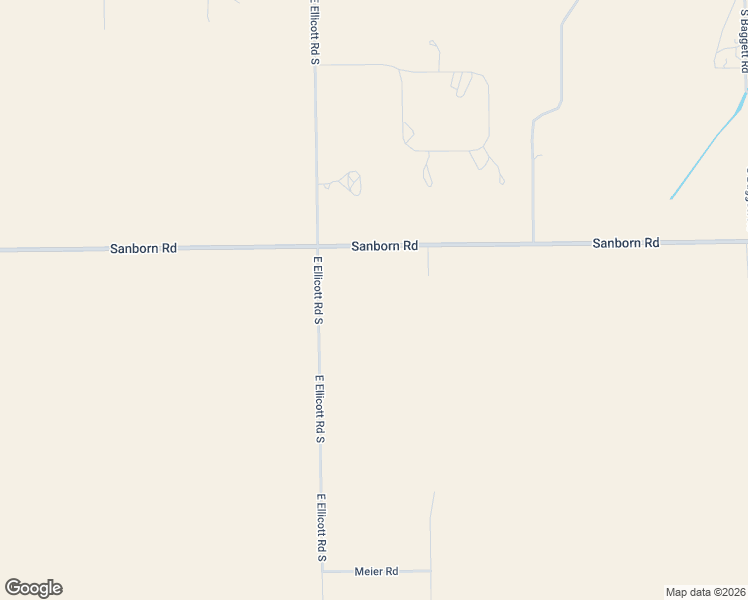 map of restaurants, bars, coffee shops, grocery stores, and more near 24975 Sanborn Road in Calhan