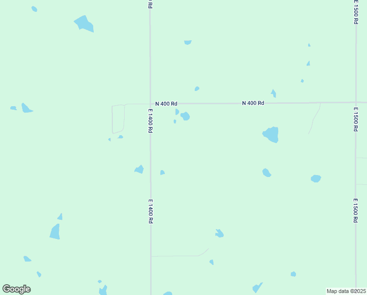 map of restaurants, bars, coffee shops, grocery stores, and more near 394 East 1400 Road in Baldwin City