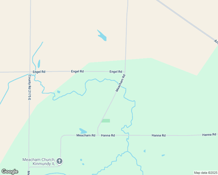 map of restaurants, bars, coffee shops, grocery stores, and more near 8845 Meacham Road in Kinmundy