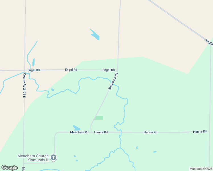 map of restaurants, bars, coffee shops, grocery stores, and more near 8845 Meacham Road in Kinmundy
