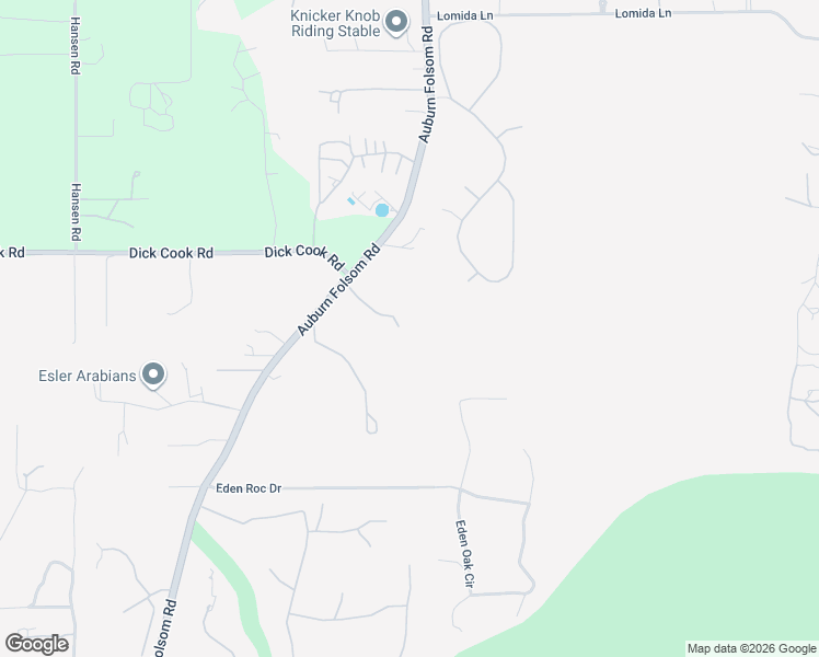 map of restaurants, bars, coffee shops, grocery stores, and more near 5001 Auburn Folsom Road in Loomis