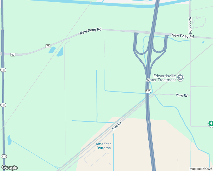 map of restaurants, bars, coffee shops, grocery stores, and more near in Roxana