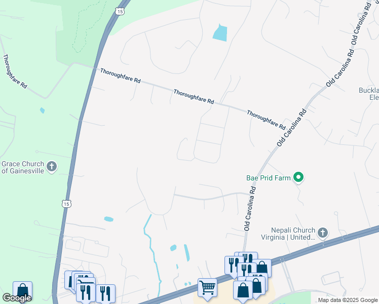 map of restaurants, bars, coffee shops, grocery stores, and more near 7342 Sugar Magnolia Loop in Gainesville