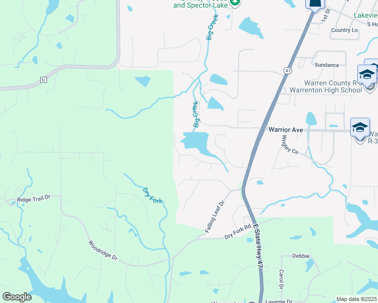map of restaurants, bars, coffee shops, grocery stores, and more near 325 Villa Duschene Drive in Warrenton