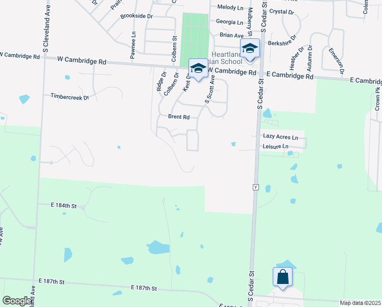 map of restaurants, bars, coffee shops, grocery stores, and more near 109 182nd Street in Belton