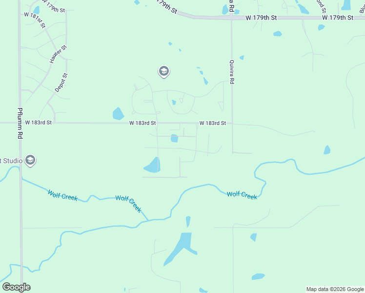 map of restaurants, bars, coffee shops, grocery stores, and more near 12209 West 184th Street in Bucyrus