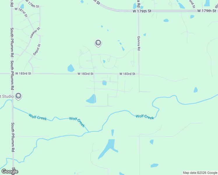 map of restaurants, bars, coffee shops, grocery stores, and more near 12209 West 184th Street in Bucyrus