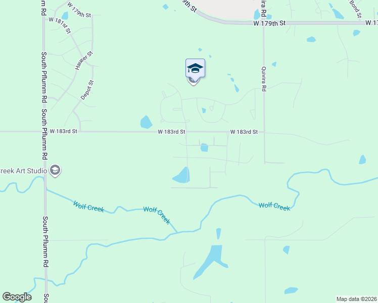 map of restaurants, bars, coffee shops, grocery stores, and more near 12585 West 183rd Street in Bucyrus