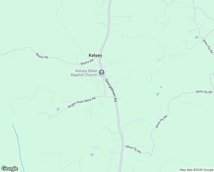 map of restaurants, bars, coffee shops, grocery stores, and more near 6550 Kelsey Road in Placerville