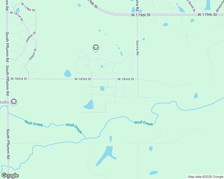 map of restaurants, bars, coffee shops, grocery stores, and more near 12373 West 183rd Street in Bucyrus