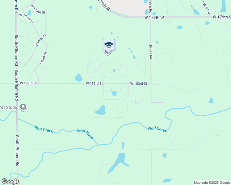 map of restaurants, bars, coffee shops, grocery stores, and more near 12373 West 183rd Street in Bucyrus