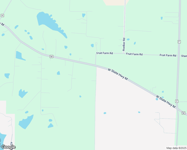 map of restaurants, bars, coffee shops, grocery stores, and more near 26891 Bee Road in Wright City