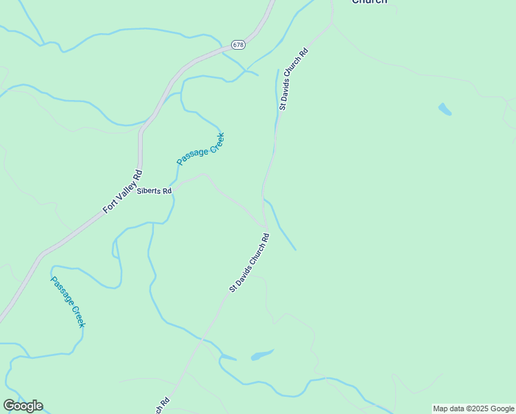 map of restaurants, bars, coffee shops, grocery stores, and more near 3575 Saint Davids Church Road in Fort Valley