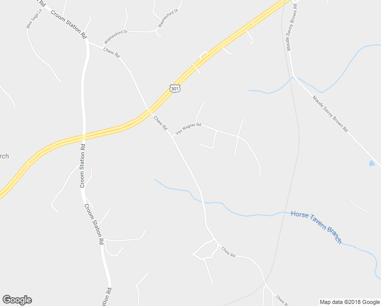 map of restaurants, bars, coffee shops, grocery stores, and more near 6709 Green Moss Drive in Upper Marlboro