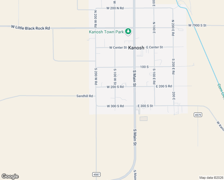 map of restaurants, bars, coffee shops, grocery stores, and more near 115 West 200 South Street in Kanosh