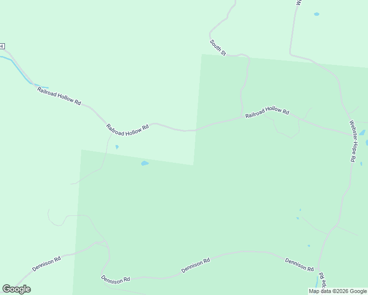 map of restaurants, bars, coffee shops, grocery stores, and more near 1422 Railroad Hollow Road in South Webster