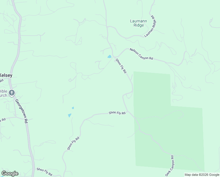 map of restaurants, bars, coffee shops, grocery stores, and more near 6533 Shoo Fly Road in Kelsey