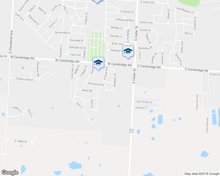 map of restaurants, bars, coffee shops, grocery stores, and more near 132 Brentwood Drive in Belton