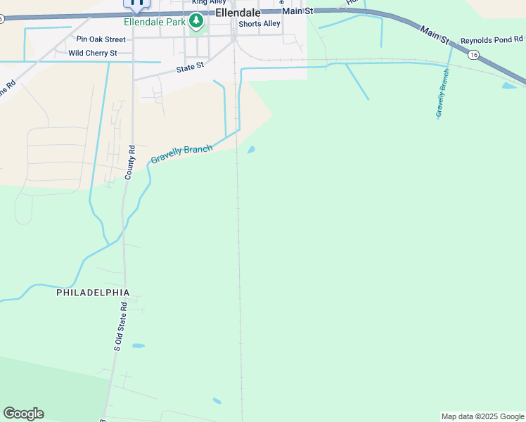 map of restaurants, bars, coffee shops, grocery stores, and more near 13449 South Old State Road in Ellendale