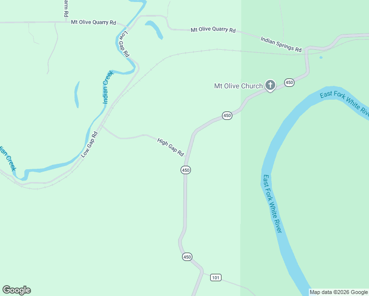 map of restaurants, bars, coffee shops, grocery stores, and more near 12747 High Gap Road in Shoals