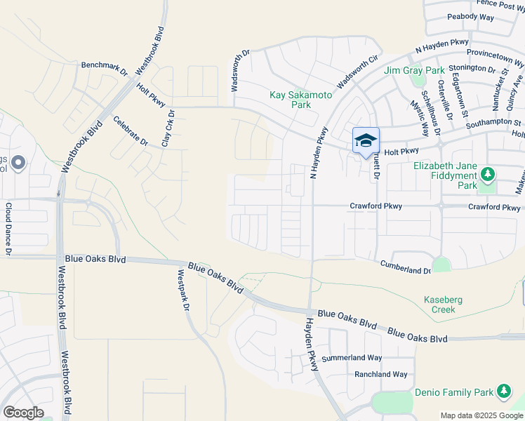 map of restaurants, bars, coffee shops, grocery stores, and more near 4900 Phillip Road in Roseville