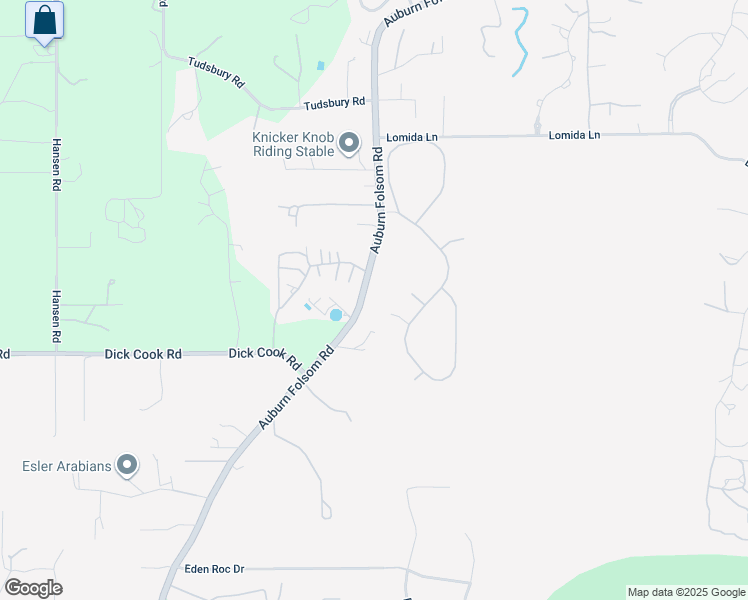 map of restaurants, bars, coffee shops, grocery stores, and more near 4863 Auburn Folsom Road in Loomis