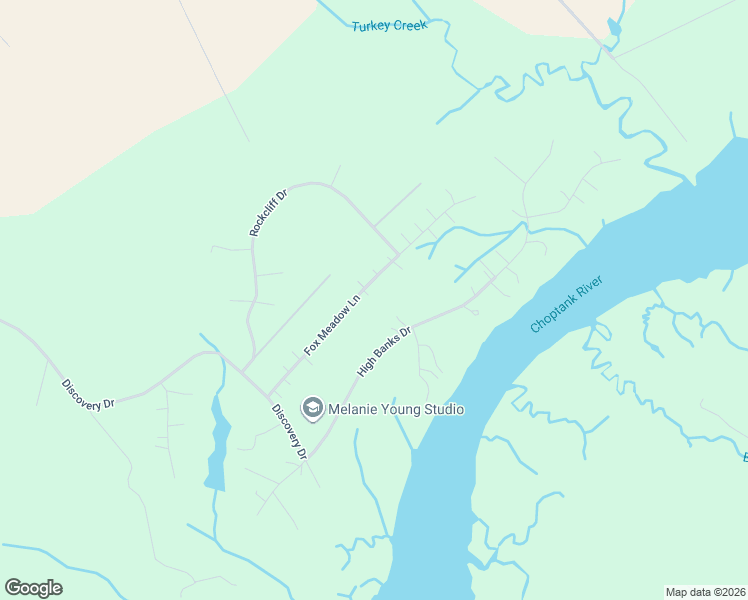 map of restaurants, bars, coffee shops, grocery stores, and more near 9165 Fox Meadow Lane in Easton