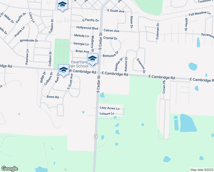 map of restaurants, bars, coffee shops, grocery stores, and more near 1003 South Cedar Street in Belton