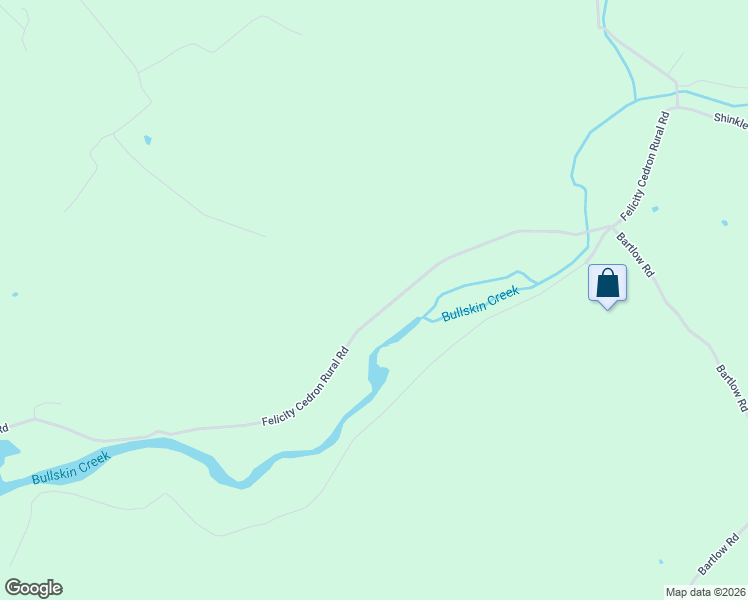 map of restaurants, bars, coffee shops, grocery stores, and more near 355 Felicity Cedron Rural Road in Georgetown