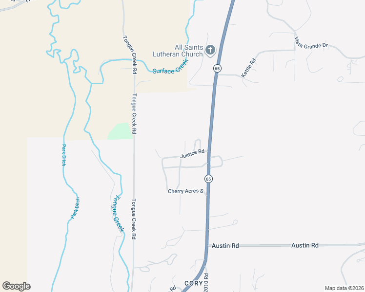 map of restaurants, bars, coffee shops, grocery stores, and more near Kremmling Road in Orchard City