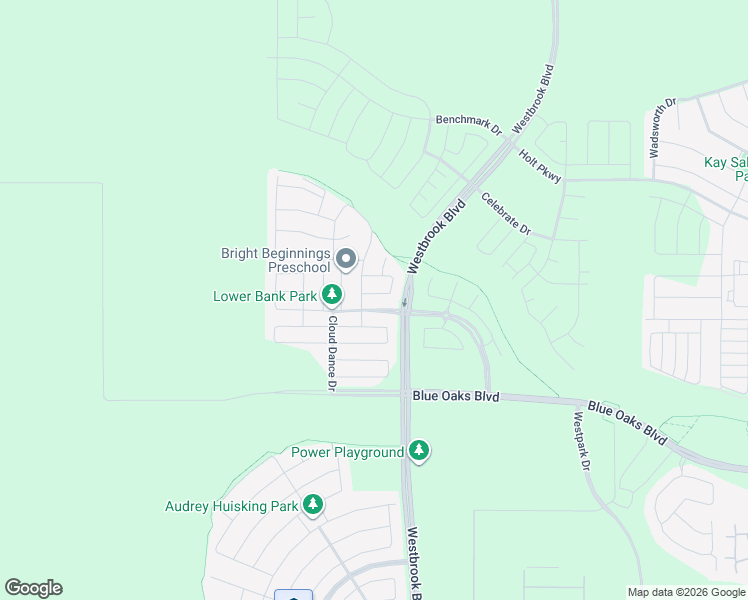 map of restaurants, bars, coffee shops, grocery stores, and more near 3000 Lemonade Lane in Roseville