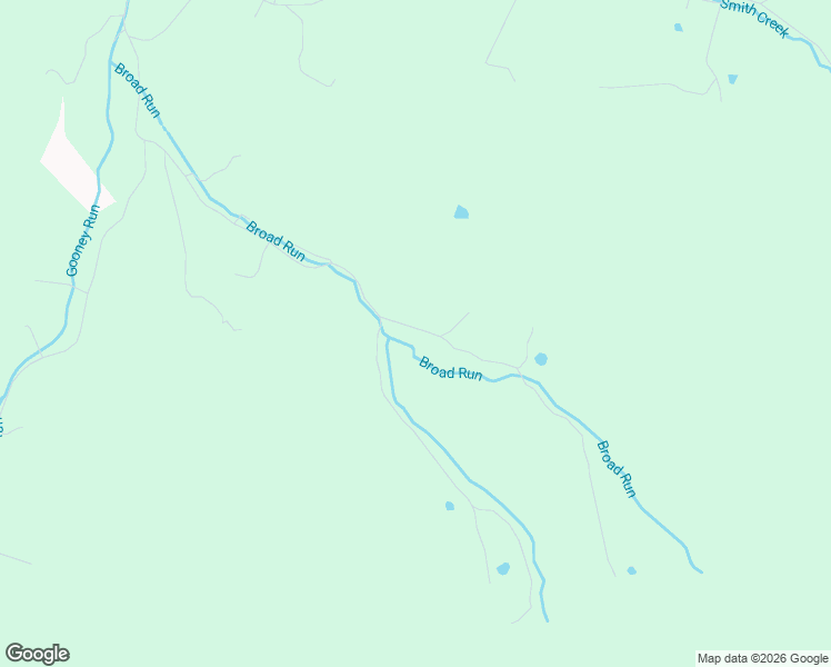 map of restaurants, bars, coffee shops, grocery stores, and more near 136 Broad Run Road in Bentonville
