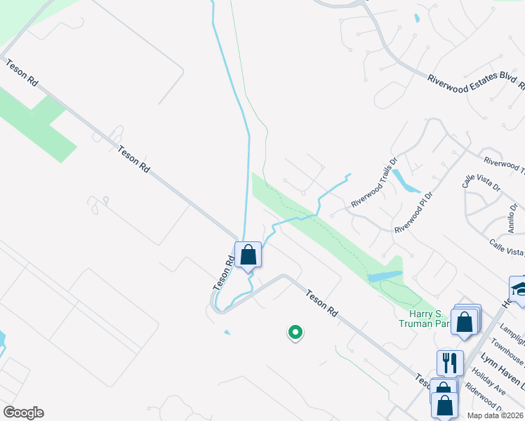 map of restaurants, bars, coffee shops, grocery stores, and more near 1227 Teson Road in Hazelwood