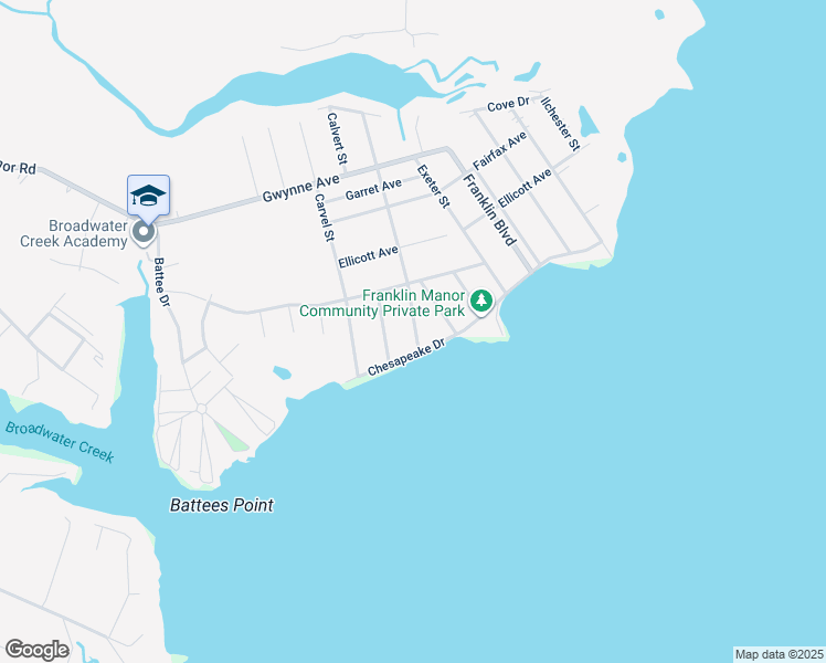 map of restaurants, bars, coffee shops, grocery stores, and more near 5632 Dartmouth Street in Deale