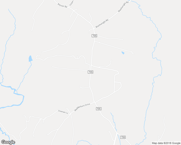 map of restaurants, bars, coffee shops, grocery stores, and more near 5746 Keyser Road in Hume