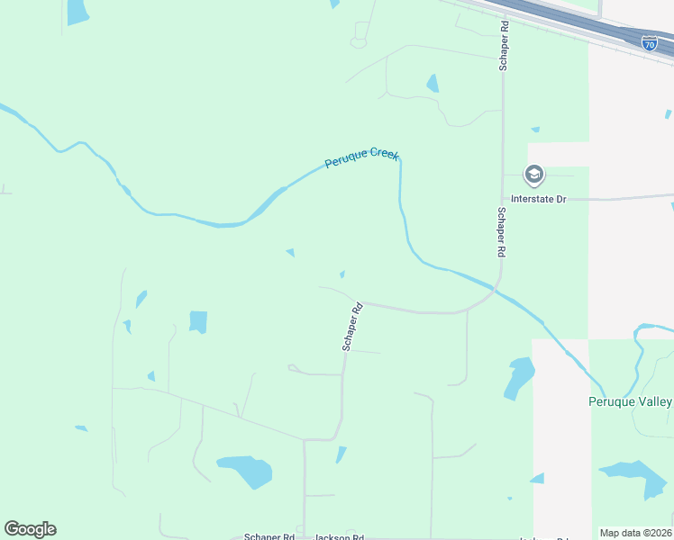 map of restaurants, bars, coffee shops, grocery stores, and more near 401 Schaper Road in Foristell