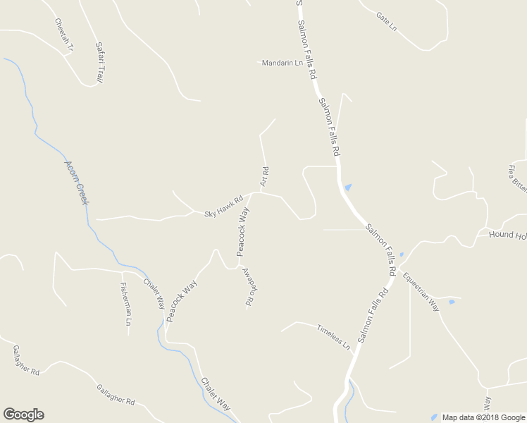 map of restaurants, bars, coffee shops, grocery stores, and more near 6255 Peacock Way in Pilot Hill